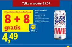 Lidl Piwo Żywiec Jasne Pełne oferta