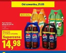 Lidl Napój gazowany Pepsi XXL 2-pak oferta