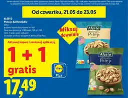 Lidl Pistacje kalifornijskie ALESTO oferta
