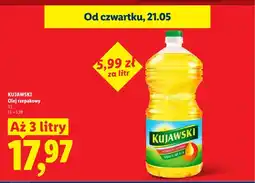 Lidl Olej rzepakowy KUJAWSKI oferta