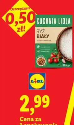 Lidl Ryż biały długoziarnisty Kuchnia Lidla oferta