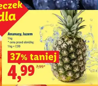 Lidl Ananasy luzem oferta