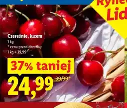 Lidl Czereśnie luzem oferta