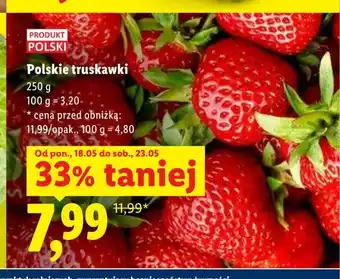Lidl Polskie truskawki oferta