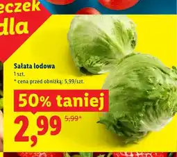 Lidl Sałata lodowa oferta