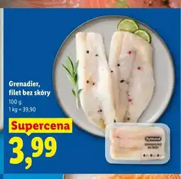 Lidl Grenadier filet bez skóry oferta