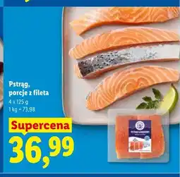 Lidl Pstrąg porcje z fileta oferta