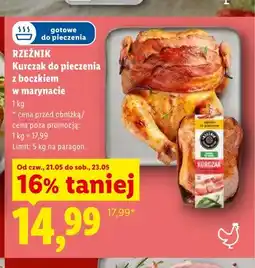 Lidl Kurczak do pieczenia z boczkiem w marynacie Rzeźnik oferta