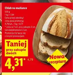Lidl Chleb na maślance oferta