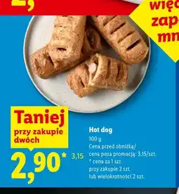 Lidl Hot dog oferta