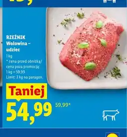 Lidl Wołowina udziec Rzeźnik oferta