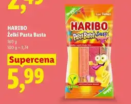 Lidl Żelki Pasta Basta HARIBO oferta