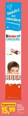 Lidl Czekolada Kinder Pół metra czekolady oferta
