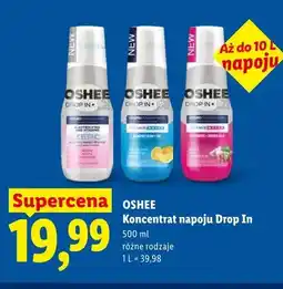 Lidl Koncentrat napoju OSHEE Drop In Zero oferta