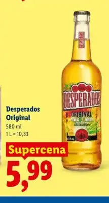 Lidl Piwo Desperados Original oferta