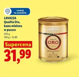 Lidl Kawa mielona w puszce LAVAZZA Qualità Oro oferta