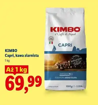 Lidl Kawa ziarnista KIMBO Capri oferta