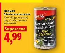 Lidl Oliwki czarne bez pestek SOL&MAR oferta