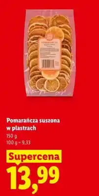 Lidl Pomarańcza suszona w plastrach oferta