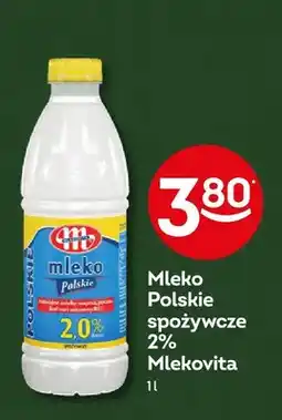 Żabka Mleko Polskie spożywcze 2% Mlekovita oferta