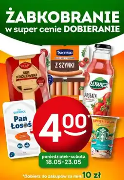 Żabka Ser Królewski w plastrach Sierpc oferta