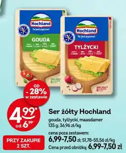 Żabka Ser żółty Hochland gouda oferta