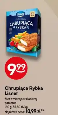 Żabka Chrupiąca Rybka filet z mintaja w złocistej panierce Lisner oferta