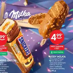 Żabka Lody Milka Chocolate Pretzel oferta