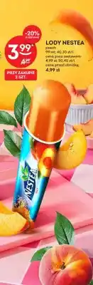 Żabka Lody Nestea peach oferta