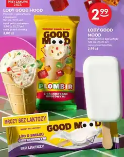 Żabka Lody śmietankowe bez laktozy Good Mood oferta