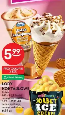 Żabka Lody koktajlowe Koral Rożek Krówka Kukułka oferta