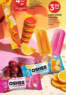 Żabka Lody Oshee Vitamin Magnez + B6 pomarańcza oferta