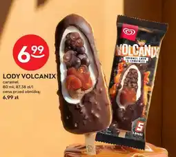 Żabka Lody Volcanix caramel oferta
