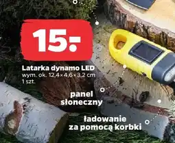 Netto Latarka dynamo LED wym. ok. 12,4x4,6x3,2cm oferta