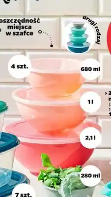 Netto Zestaw pojemników na żywność z pokrywką śr. 11,8-22,2cm oferta