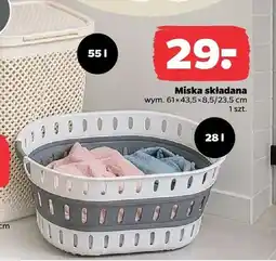 Netto Miska składana 28l 61x43,5x8,5/23,5cm oferta