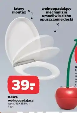 Netto Deska wolnoopadająca 43x35,5cm oferta