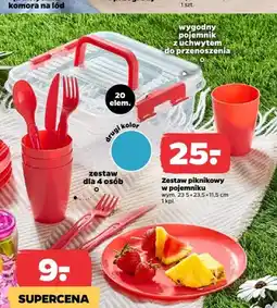 Netto Zestaw piknikowy w pojemniku wym. 23,5x23,5x11,5cm oferta