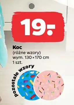 Netto Koc wym. 130x170cm oferta