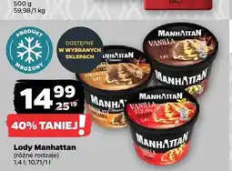 Netto Lody Manhattan Vanilla Choco-Late oferta