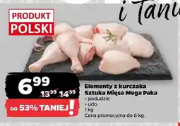 Netto Elementy z kurczaka Sztuka Mięsa Mega Paka udo oferta