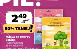 Netto Maska do twarzy Esfolio oferta
