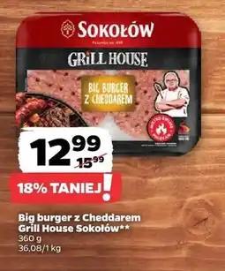 Netto Big burger z Cheddarem Grill House Sokołów oferta