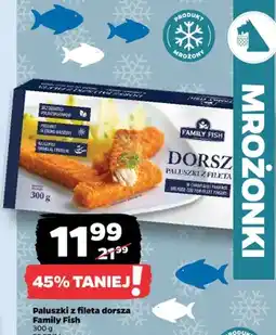 Netto Paluszki z fileta dorsza Family Fish oferta