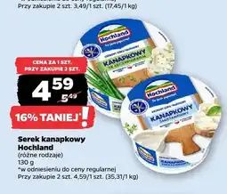 Netto Serek kanapkowy Hochland śmietankowy oferta