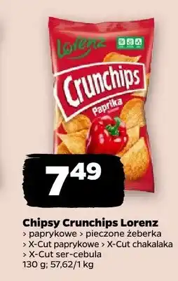 Netto Chipsy Crunchips Lorenz paprykowe oferta