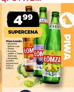 Netto Piwo Łomża Miodowe Malina-Lipa oferta