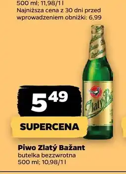Netto Piwo Zlatý Bažant oferta