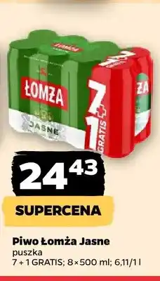 Netto Piwo Łomża Jasne 8-pak oferta