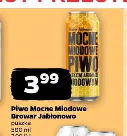 Netto Piwo Mocne Miodowe Jabłonowo oferta